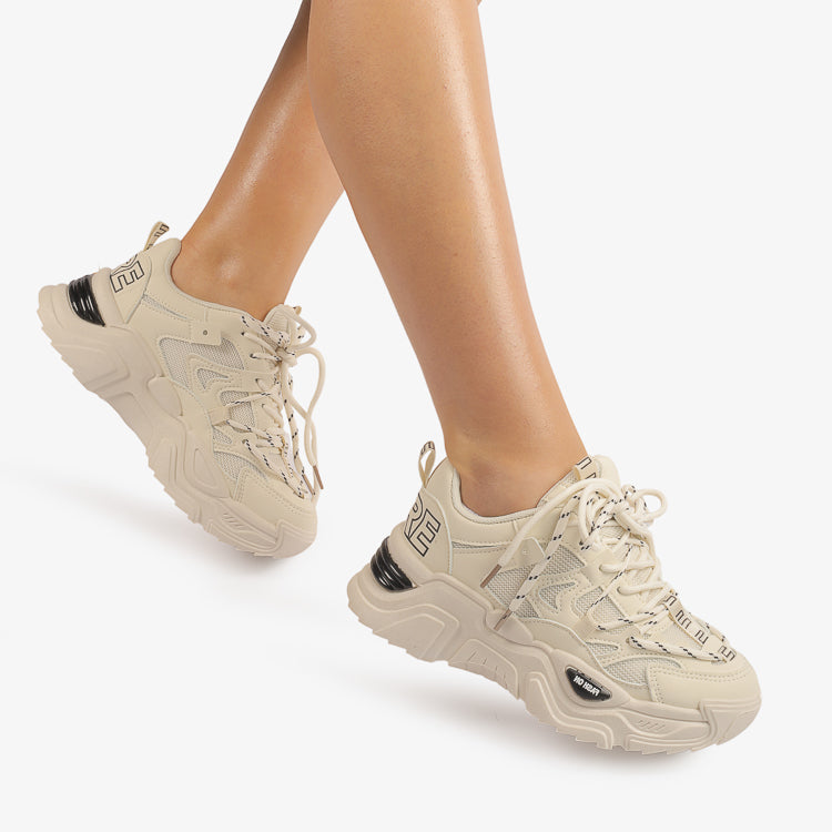 Adidasi Dama Din Piele Ecologica Bej Laura HQ270