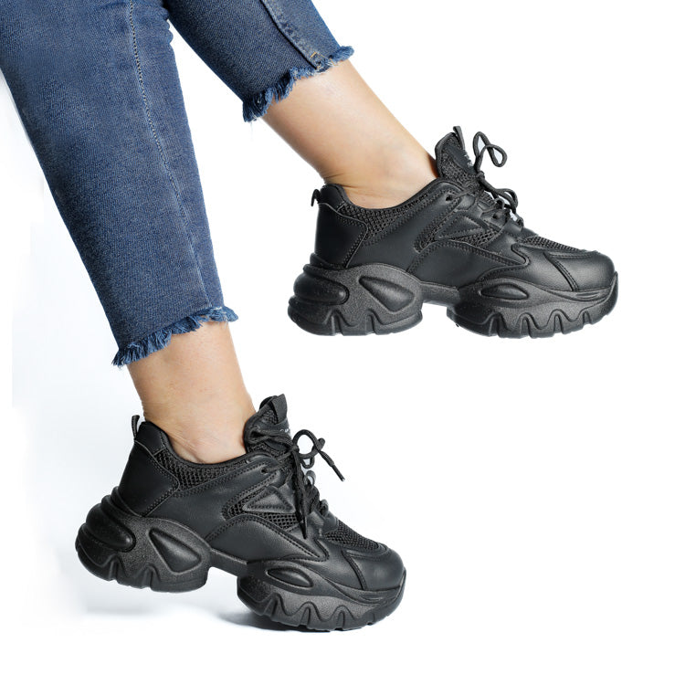 Adidasi Dama Din Piele Ecologica Black Sirin CRL W333