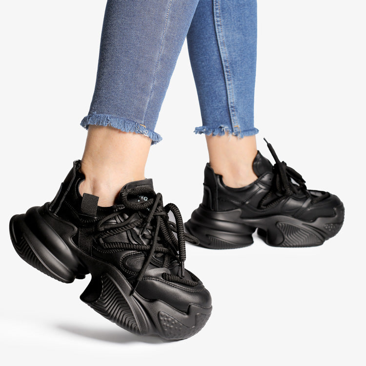 Adidasi Dama Din Piele Ecologica Black Nancy M2