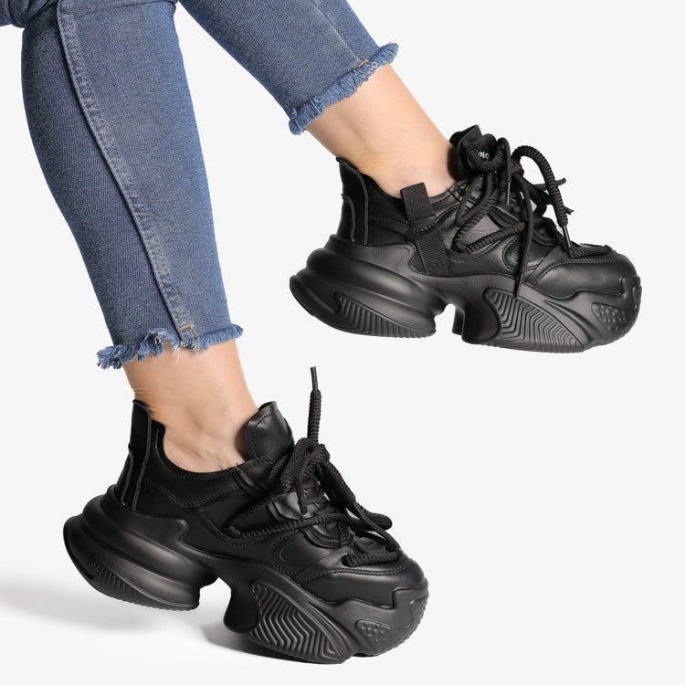 Adidasi Dama Din Piele Ecologica Black Nancy M2