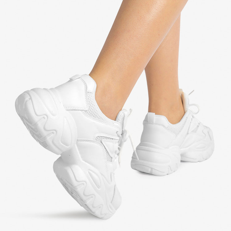 Adidasi Dama Din Piele Ecologica bej Sirin CRL W333