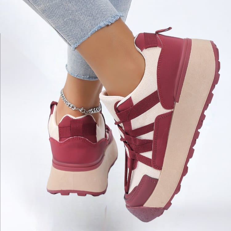Adidasi Dama din Piele Ecologica   Wine Eva 391