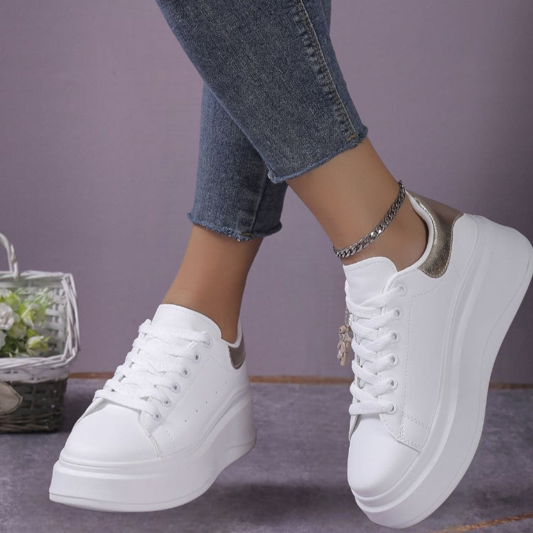 Adidasi Dama Piele Ecologica Gold Niko LA252